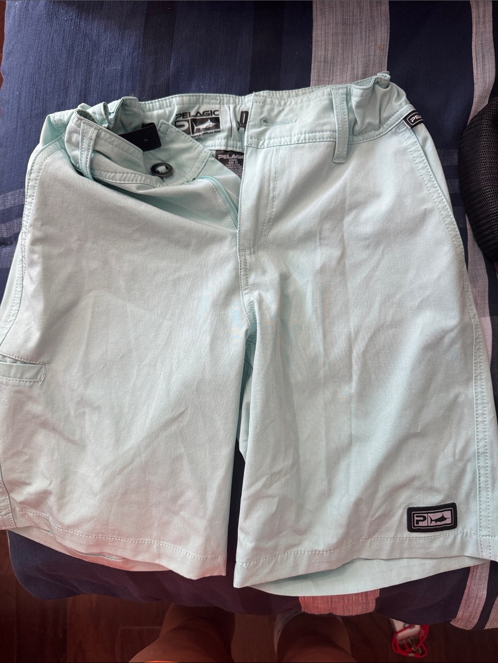 Pelagic Kids Mint Green Swim/Board Shorts